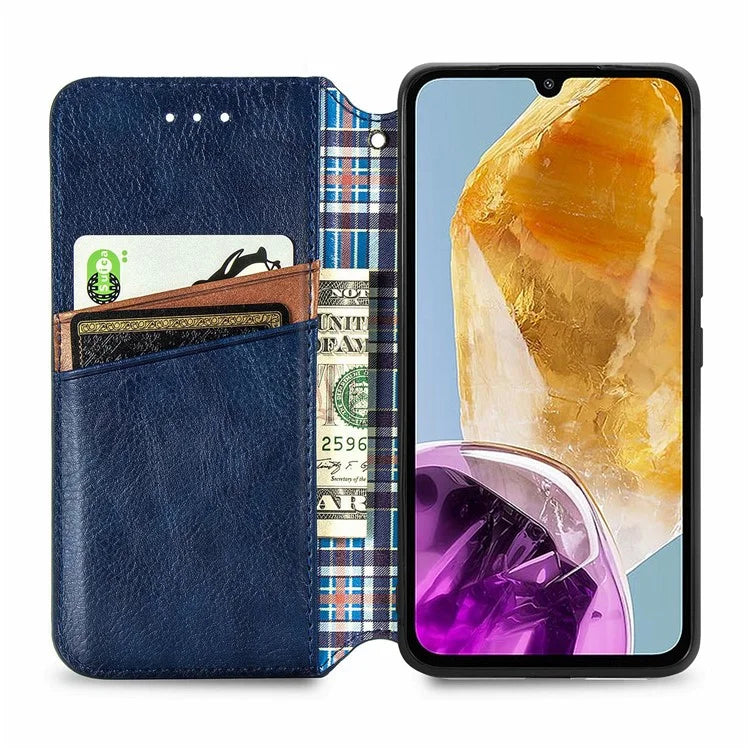 For Samsung Galaxy M15 5G Wholesale Phone Cases Wallet Stand Leather Phone Cover
