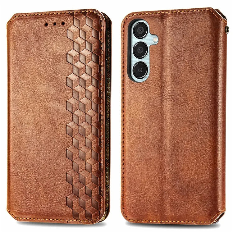 For Samsung Galaxy M15 5G Wholesale Phone Cases Wallet Stand Leather Phone Cover