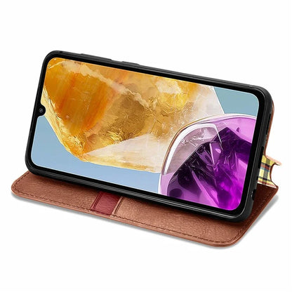 For Samsung Galaxy M15 5G Wholesale Phone Cases Wallet Stand Leather Phone Cover