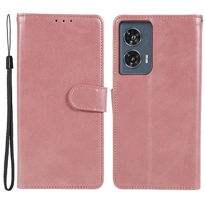 Shockproof Cover for Motorola Edge 50 Fusion Case Magnetic Calf Texture Wallet Phone Shell