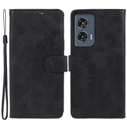 Shockproof Cover for Motorola Edge 50 Fusion Case Magnetic Calf Texture Wallet Phone Shell