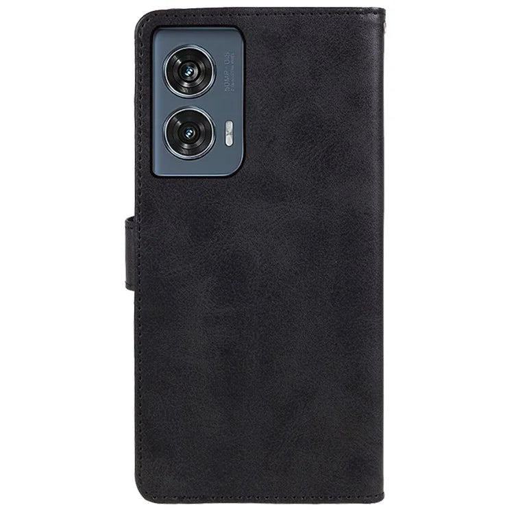 Shockproof Cover for Motorola Edge 50 Fusion Case Magnetic Calf Texture Wallet Phone Shell