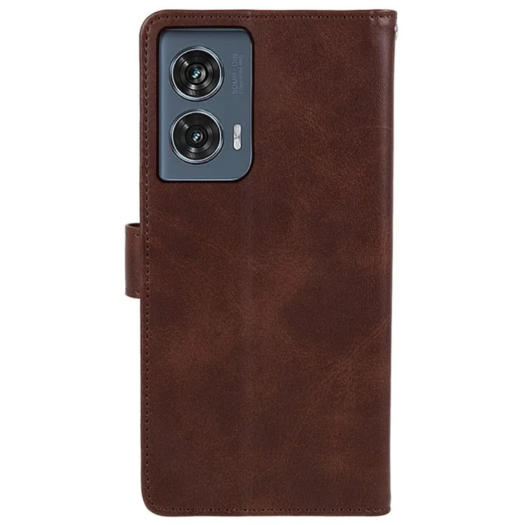 Shockproof Cover for Motorola Edge 50 Fusion Case Magnetic Calf Texture Wallet Phone Shell
