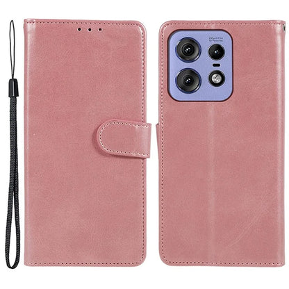 Shockproof Cover for Motorola Edge 50 Pro 5G Case Magnetic Calf Texture Wallet Phone Shell