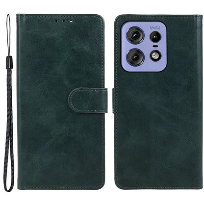 Shockproof Cover for Motorola Edge 50 Pro 5G Case Magnetic Calf Texture Wallet Phone Shell