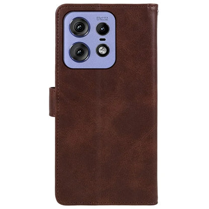 Shockproof Cover for Motorola Edge 50 Pro 5G Case Magnetic Calf Texture Wallet Phone Shell