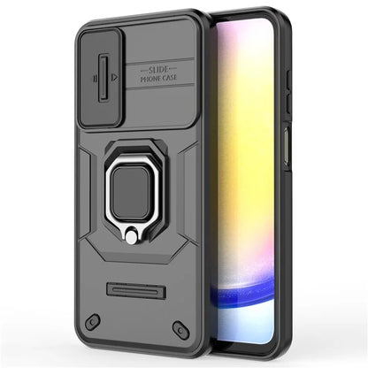 For Samsung Galaxy A25 5G (Global) (161.0 x 76.5 x 8.3mm) Camera Protection Fall-proof Case PC+TPU Phone Cover