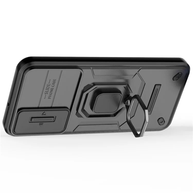 For Samsung Galaxy A25 5G (Global) (161.0 x 76.5 x 8.3mm) Camera Protection Fall-proof Case PC+TPU Phone Cover