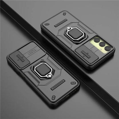 For Samsung Galaxy A25 5G (Global) (161.0 x 76.5 x 8.3mm) Camera Protection Fall-proof Case PC+TPU Phone Cover