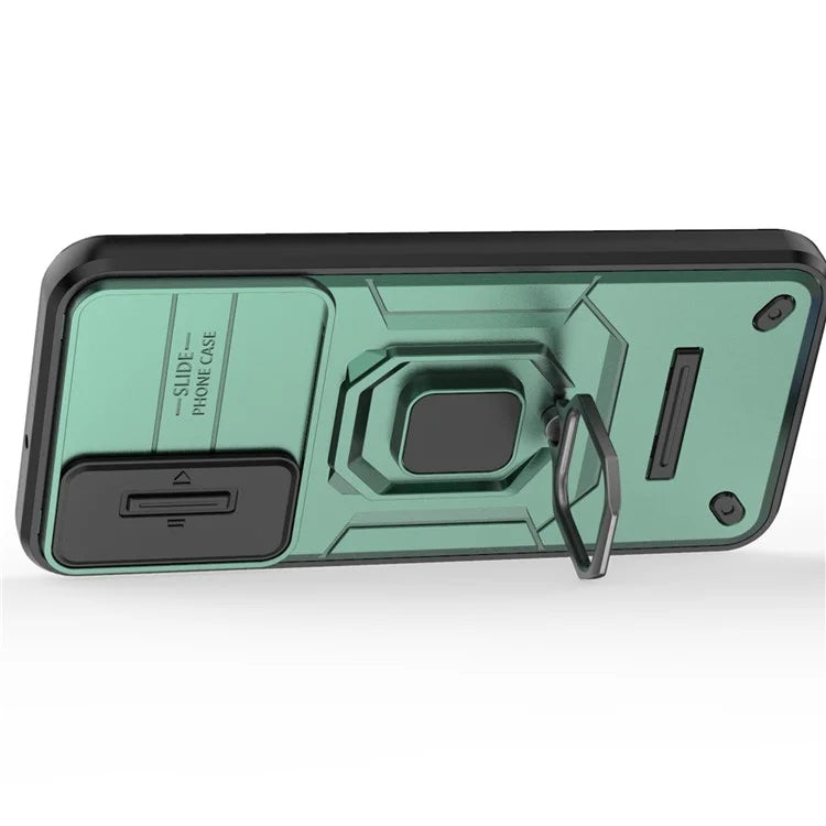 For Samsung Galaxy A25 5G (Global) (161.0 x 76.5 x 8.3mm) Camera Protection Fall-proof Case PC+TPU Phone Cover