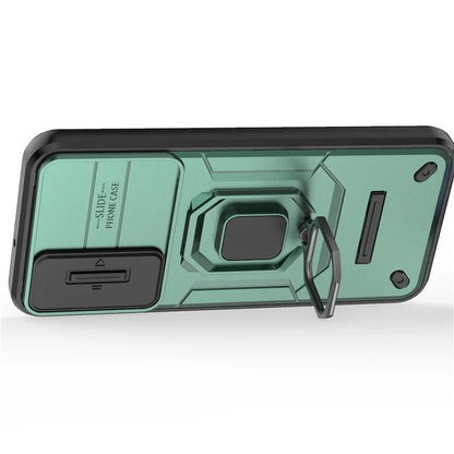 For Samsung Galaxy A25 5G (Global) (161.0 x 76.5 x 8.3mm) Camera Protection Fall-proof Case PC+TPU Phone Cover