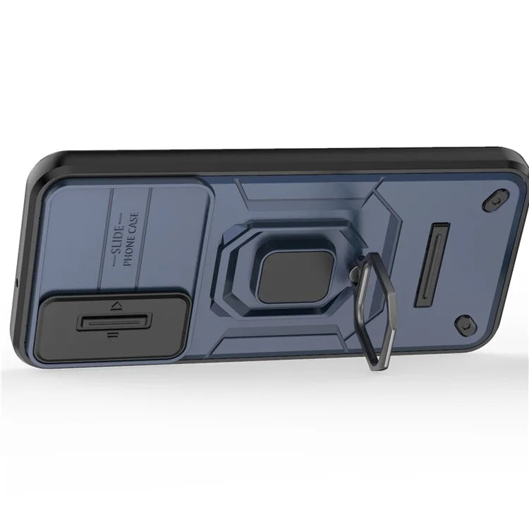 For Samsung Galaxy A25 5G (Global) (161.0 x 76.5 x 8.3mm) Camera Protection Fall-proof Case PC+TPU Phone Cover