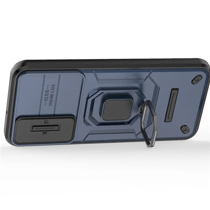 For Samsung Galaxy A25 5G (Global) (161.0 x 76.5 x 8.3mm) Camera Protection Fall-proof Case PC+TPU Phone Cover