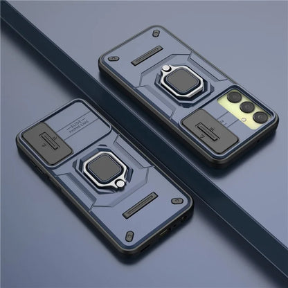 For Samsung Galaxy A25 5G (Global) (161.0 x 76.5 x 8.3mm) Camera Protection Fall-proof Case PC+TPU Phone Cover