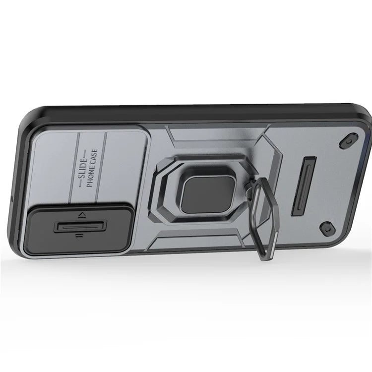 For Samsung Galaxy A25 5G (Global) (161.0 x 76.5 x 8.3mm) Camera Protection Fall-proof Case PC+TPU Phone Cover