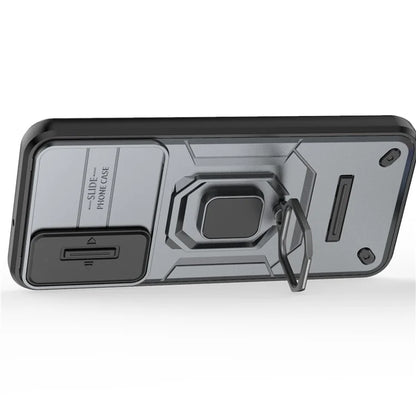 For Samsung Galaxy A25 5G (Global) (161.0 x 76.5 x 8.3mm) Camera Protection Fall-proof Case PC+TPU Phone Cover