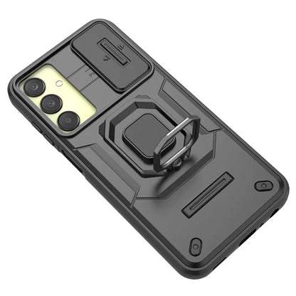 For Samsung Galaxy A25 5G (Global) (161.0 x 76.5 x 8.3mm) Camera Protection Fall-proof Case PC+TPU Phone Cover