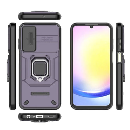 For Samsung Galaxy A25 5G (Global) (161.0 x 76.5 x 8.3mm) Camera Protection Fall-proof Case PC+TPU Phone Cover