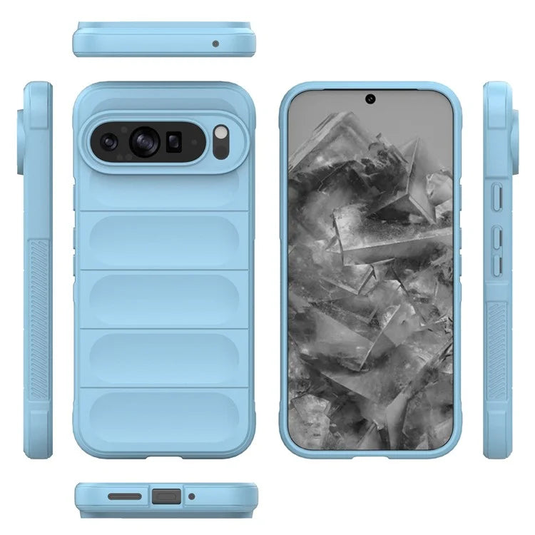 Mobile Phone Protector for Google Pixel 9 Pro XL , Shock Absorption TPU Back Case
