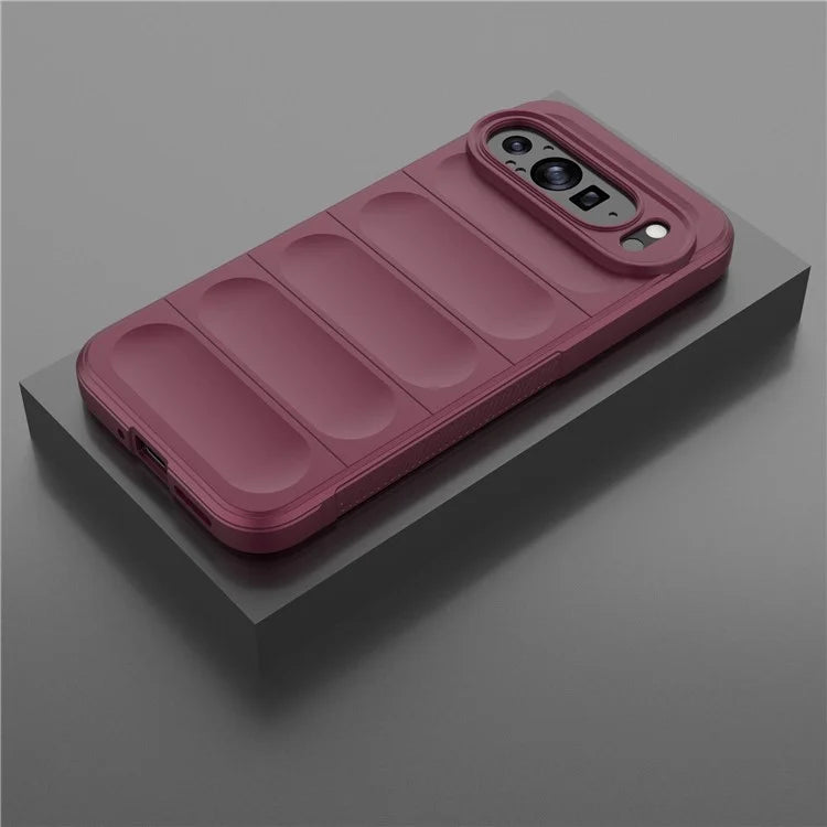 Mobile Phone Protector for Google Pixel 9 Pro XL , Shock Absorption TPU Back Case