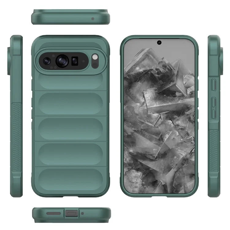 Mobile Phone Protector for Google Pixel 9 Pro XL , Shock Absorption TPU Back Case