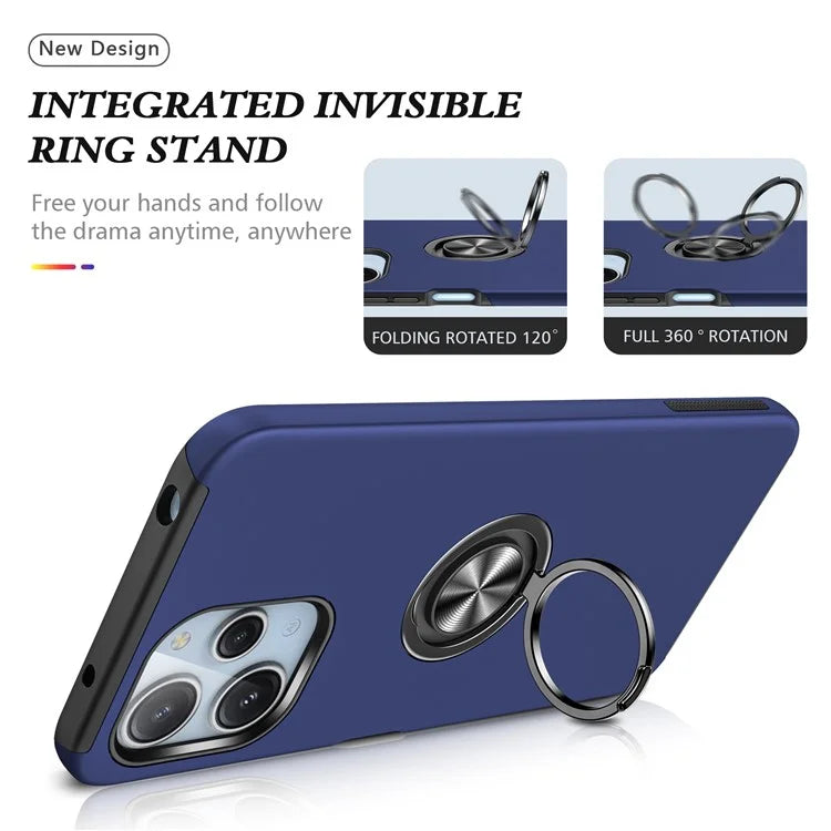 For Xiaomi Redmi 12 4G Case PC+TPU Kickstand Cover Cell Phone Accessory Wholesale