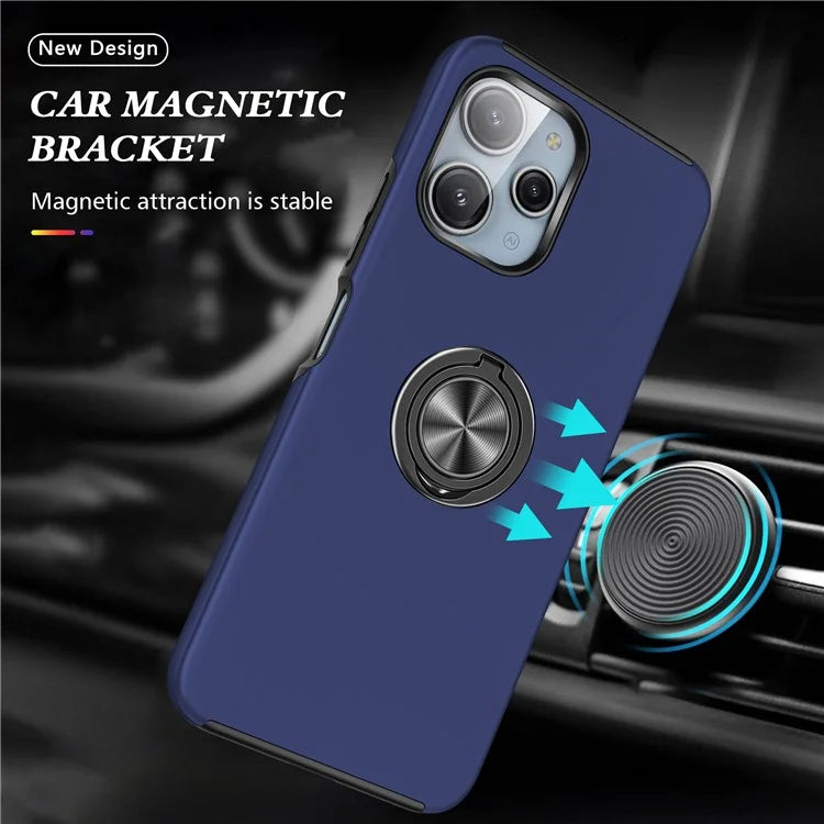 For Xiaomi Redmi 12 4G Case PC+TPU Kickstand Cover Cell Phone Accessory Wholesale