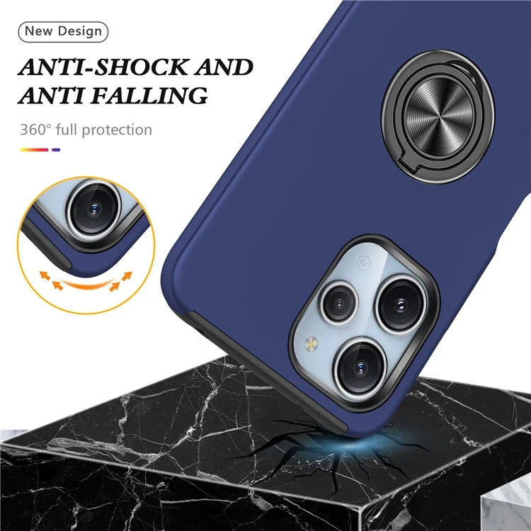 For Xiaomi Redmi 12 4G Case PC+TPU Kickstand Cover Cell Phone Accessory Wholesale