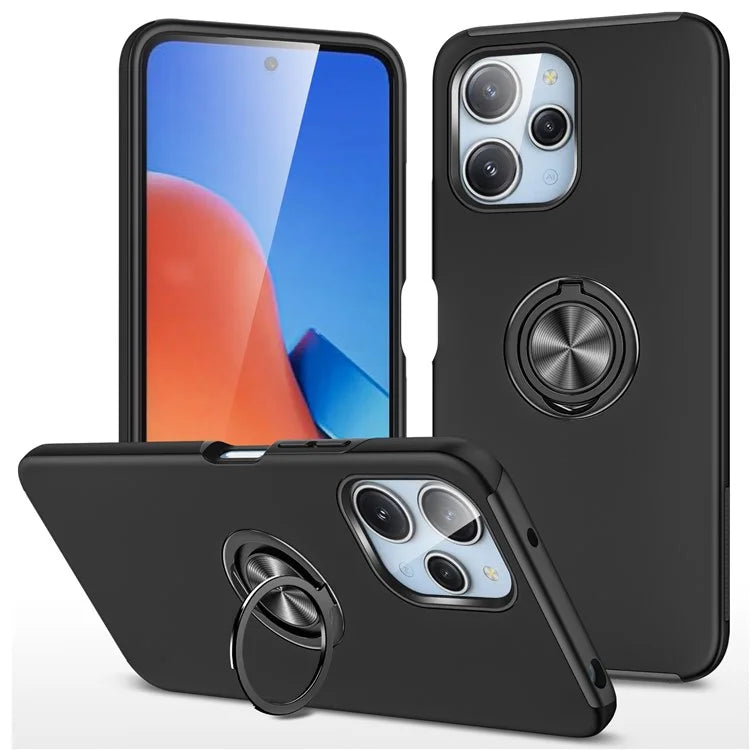 For Xiaomi Redmi 12 4G Case PC+TPU Kickstand Cover Cell Phone Accessory Wholesale