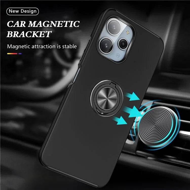 For Xiaomi Redmi 12 4G Case PC+TPU Kickstand Cover Cell Phone Accessory Wholesale
