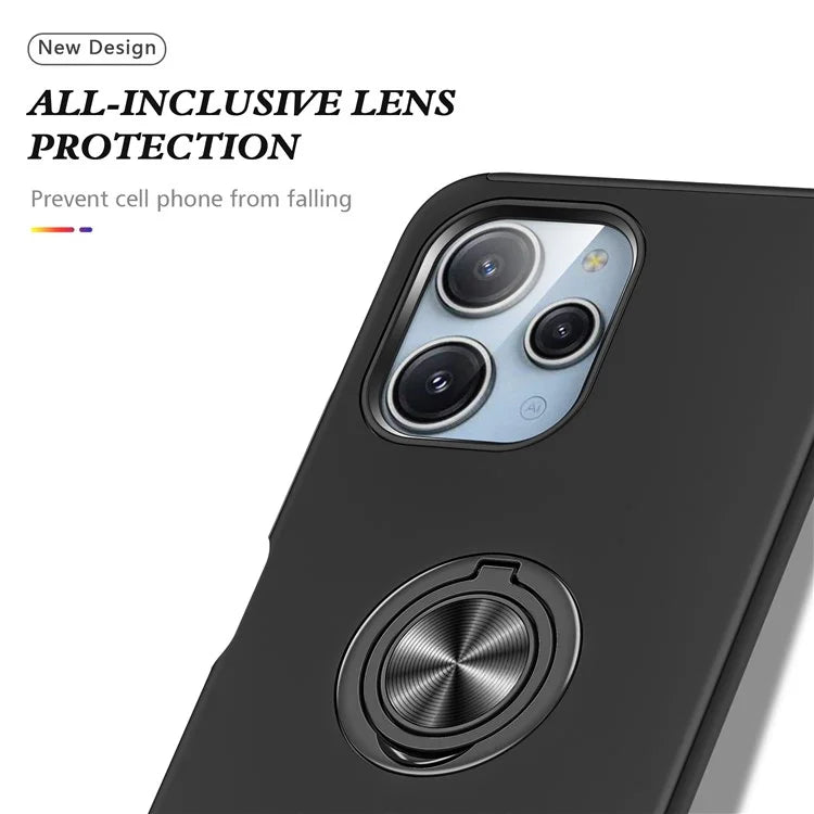 For Xiaomi Redmi 12 4G Case PC+TPU Kickstand Cover Cell Phone Accessory Wholesale