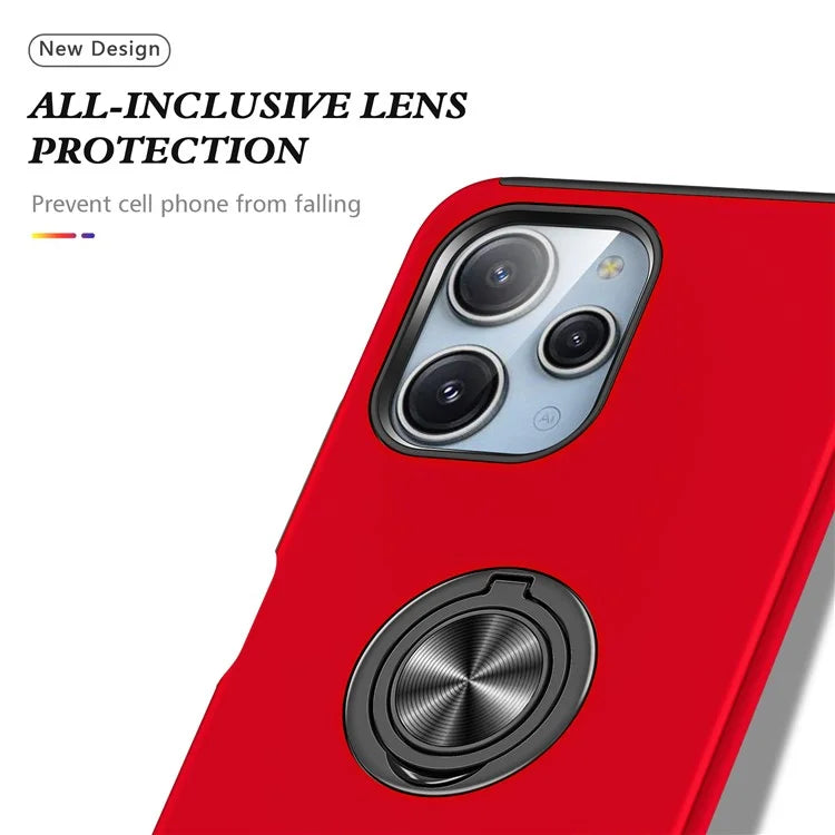 For Xiaomi Redmi 12 4G Case PC+TPU Kickstand Cover Cell Phone Accessory Wholesale