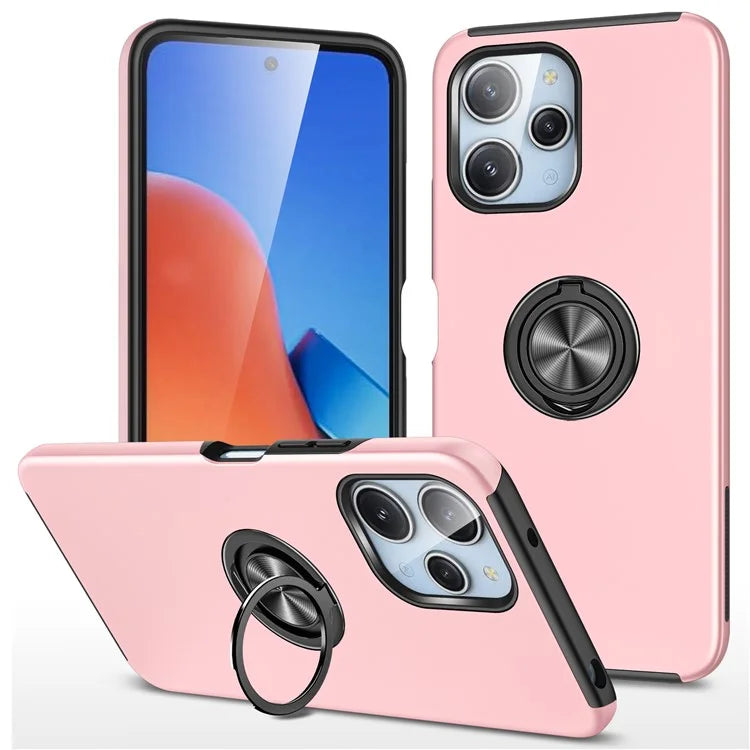 For Xiaomi Redmi 12 4G Case PC+TPU Kickstand Cover Cell Phone Accessory Wholesale