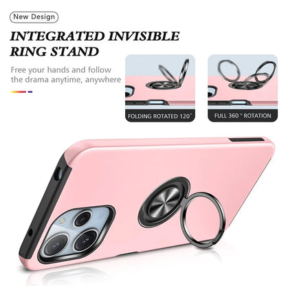 For Xiaomi Redmi 12 4G Case PC+TPU Kickstand Cover Cell Phone Accessory Wholesale