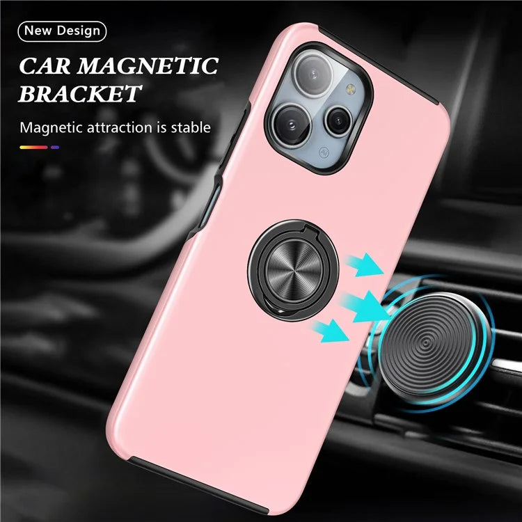 For Xiaomi Redmi 12 4G Case PC+TPU Kickstand Cover Cell Phone Accessory Wholesale
