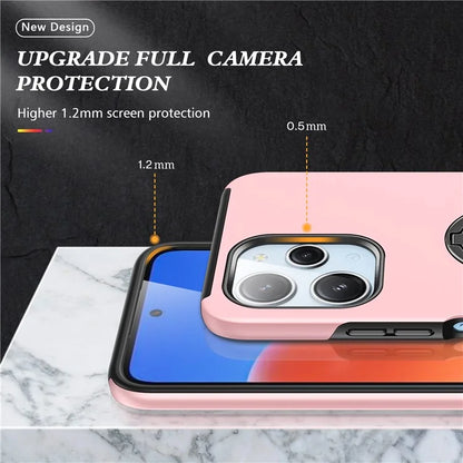 For Xiaomi Redmi 12 4G Case PC+TPU Kickstand Cover Cell Phone Accessory Wholesale