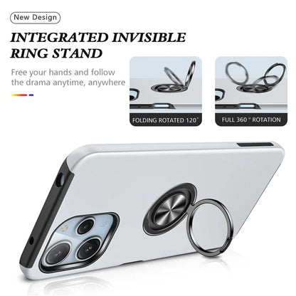 For Xiaomi Redmi 12 4G Case PC+TPU Kickstand Cover Cell Phone Accessory Wholesale