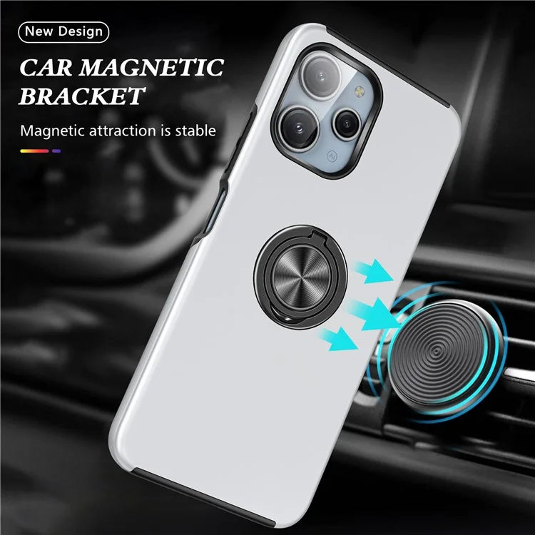 For Xiaomi Redmi 12 4G Case PC+TPU Kickstand Cover Cell Phone Accessory Wholesale