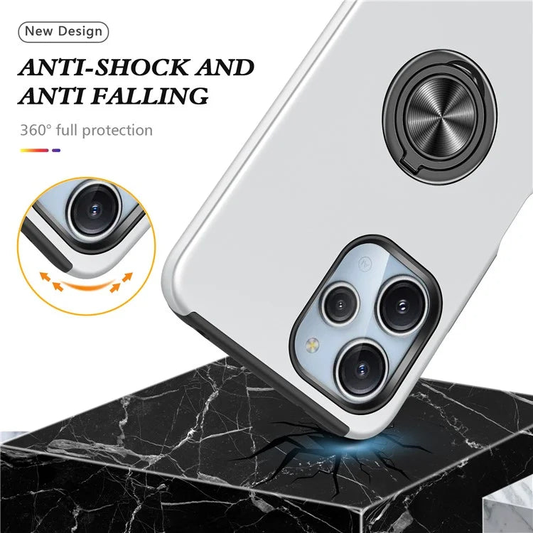 For Xiaomi Redmi 12 4G Case PC+TPU Kickstand Cover Cell Phone Accessory Wholesale