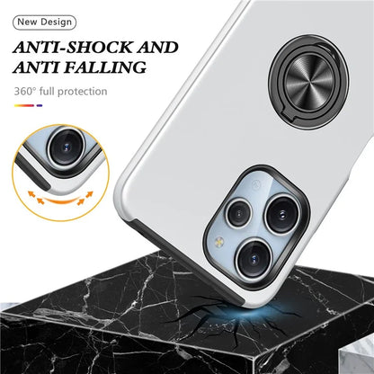 For Xiaomi Redmi 12 4G Case PC+TPU Kickstand Cover Cell Phone Accessory Wholesale