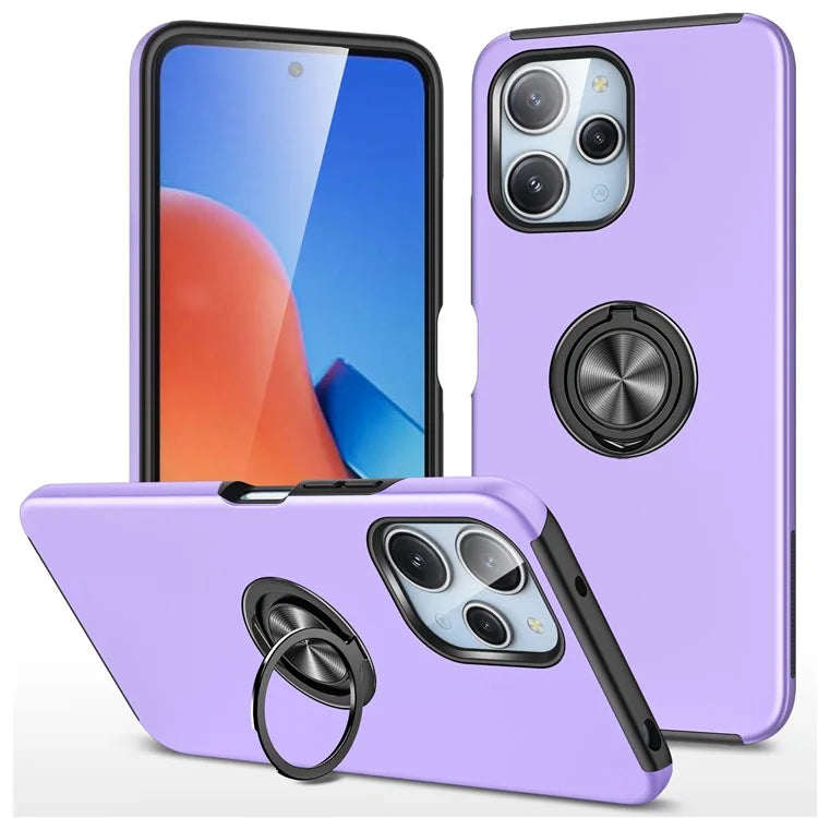 For Xiaomi Redmi 12 4G Case PC+TPU Kickstand Cover Cell Phone Accessory Wholesale