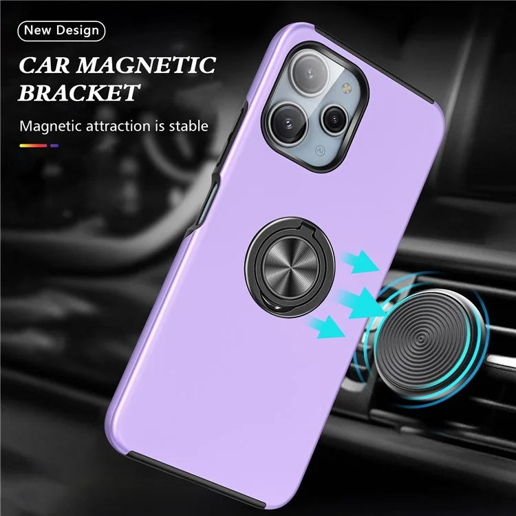 For Xiaomi Redmi 12 4G Case PC+TPU Kickstand Cover Cell Phone Accessory Wholesale