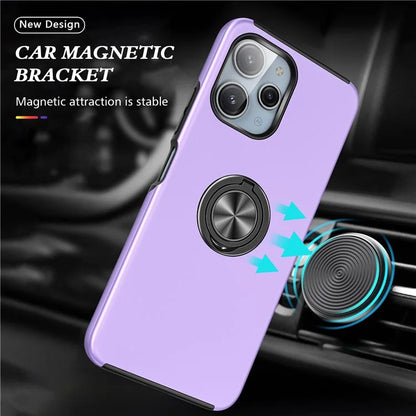 For Xiaomi Redmi 12 4G Case PC+TPU Kickstand Cover Cell Phone Accessory Wholesale