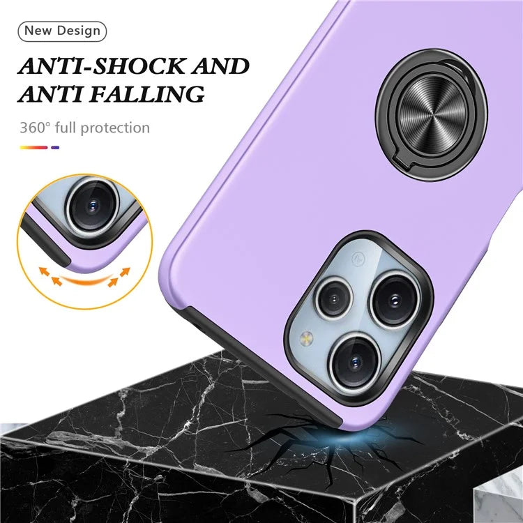 For Xiaomi Redmi 12 4G Case PC+TPU Kickstand Cover Cell Phone Accessory Wholesale