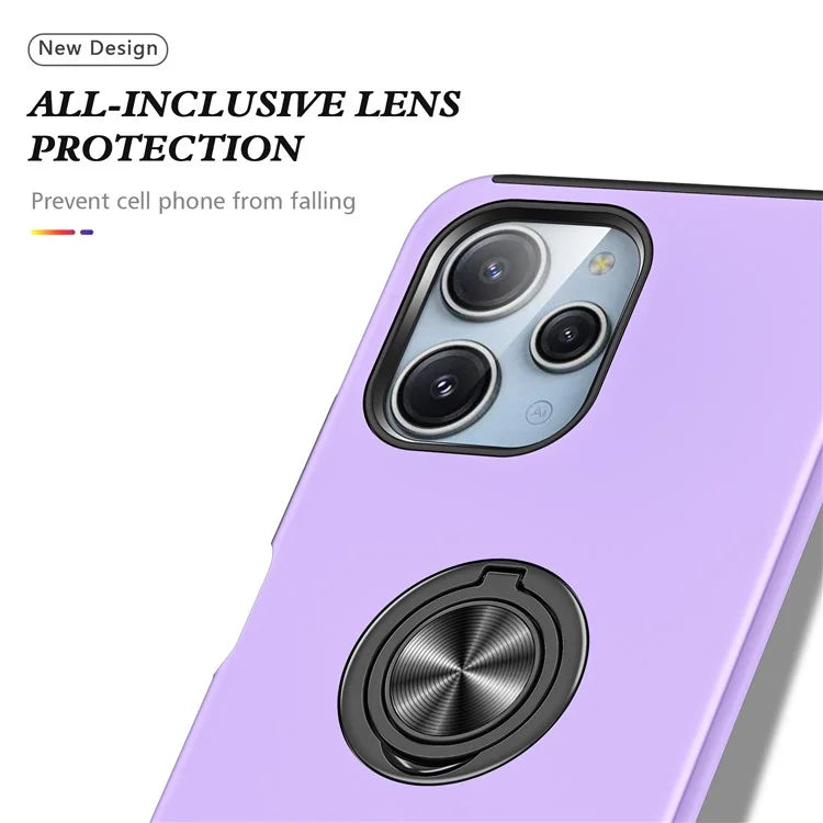 For Xiaomi Redmi 12 4G Case PC+TPU Kickstand Cover Cell Phone Accessory Wholesale