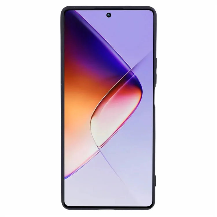 For Infinix Note 40 TPU Case Straight Edge Precise Cutout Protective Phone Cover