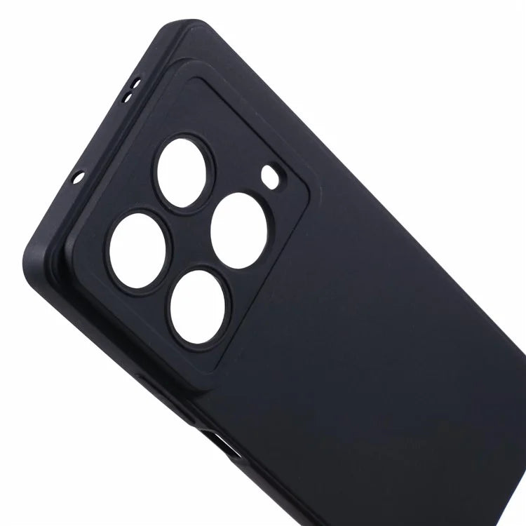 For Infinix Note 40 TPU Case Straight Edge Precise Cutout Protective Phone Cover