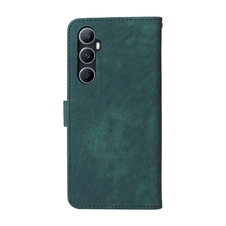 For Realme C65 4G Case RFID Blocking Phone Stand Cover with Magnetic Closure