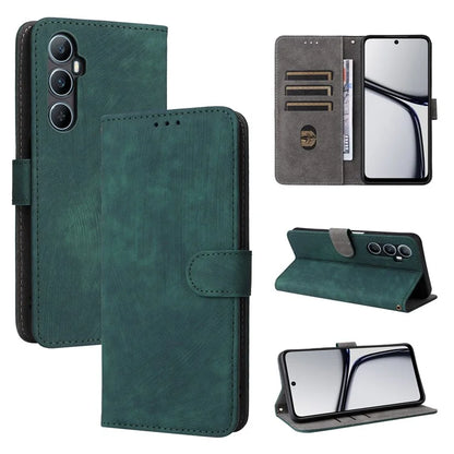 For Realme C65 4G Case RFID Blocking Phone Stand Cover with Magnetic Closure