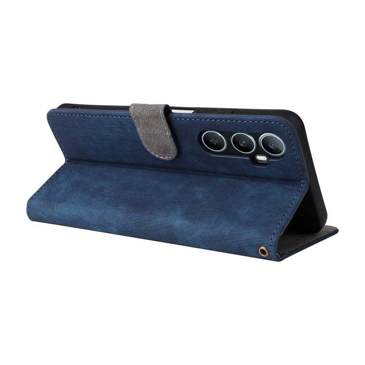 For Realme C65 4G Case RFID Blocking Phone Stand Cover with Magnetic Closure